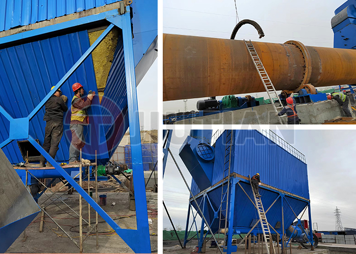 煤泥烘干機(jī)現(xiàn)場(chǎng)圖片